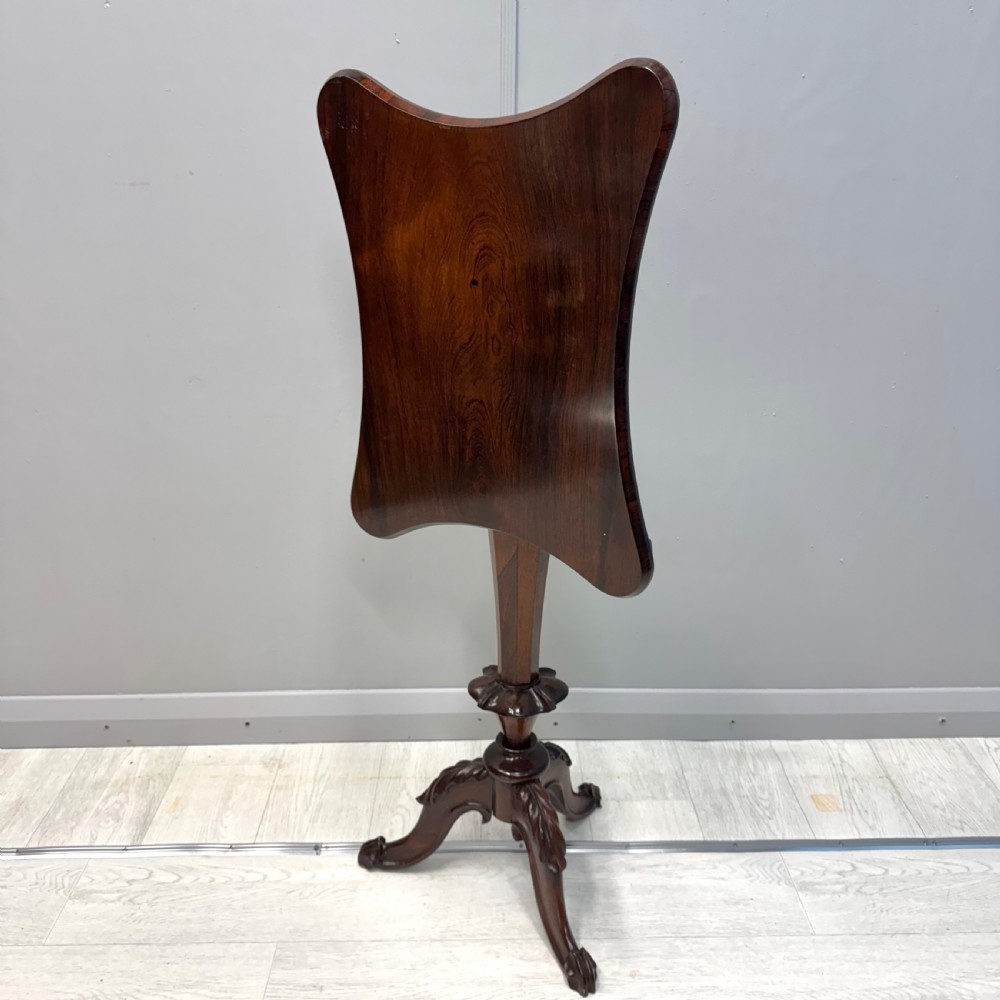 Late Regency rosewood side table View X