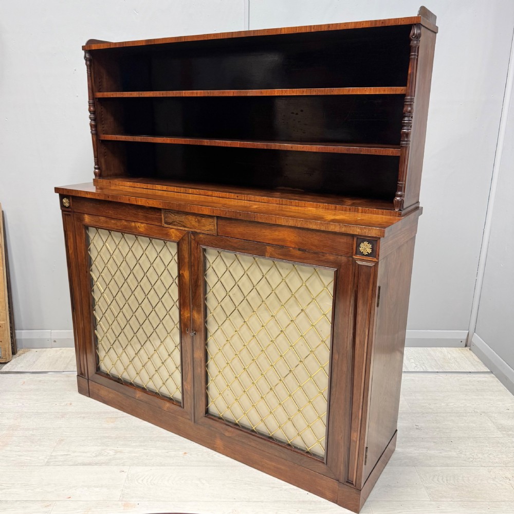 Super quality rosewood cabinet with adjustable shelves View VI