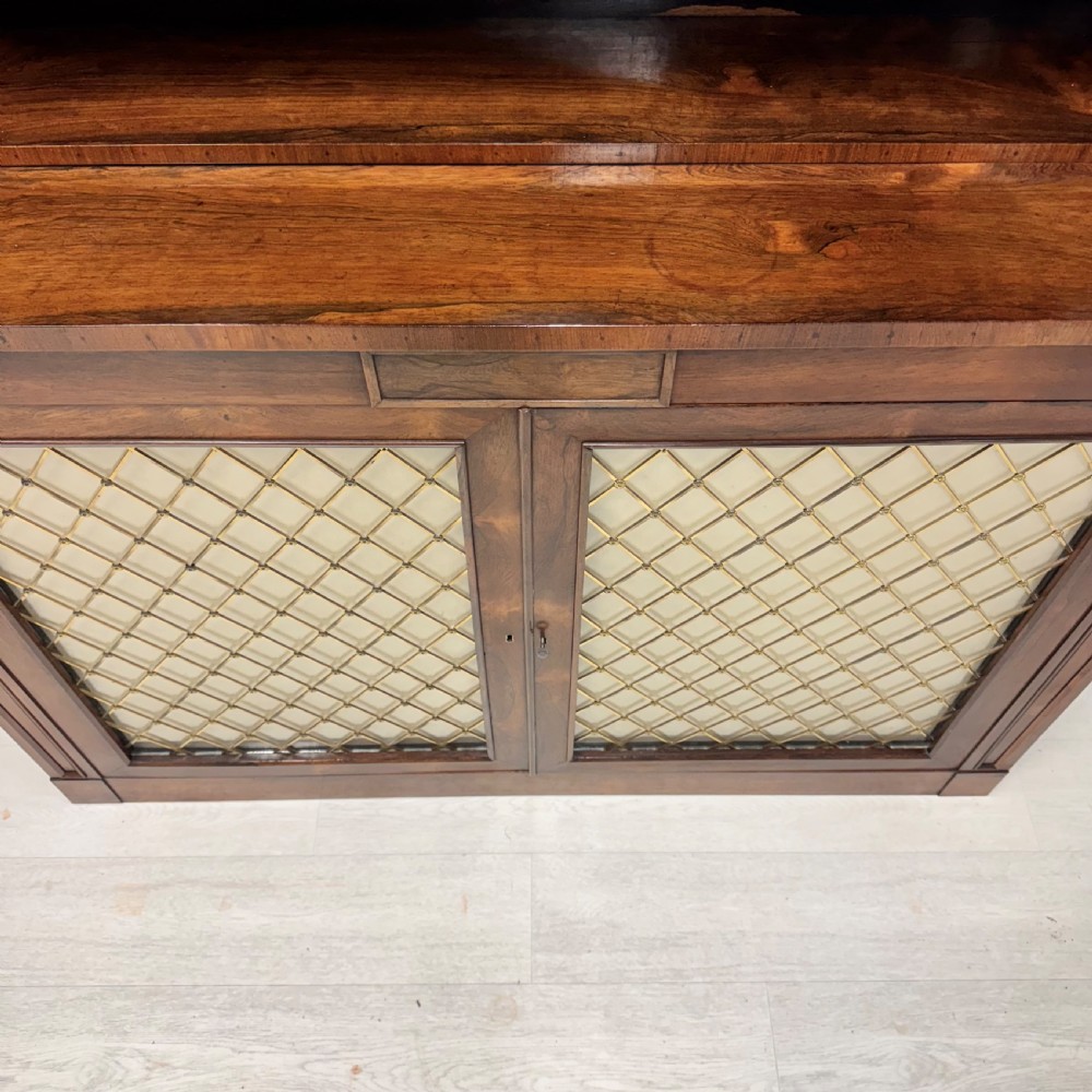 Super quality rosewood cabinet with adjustable shelves View XI