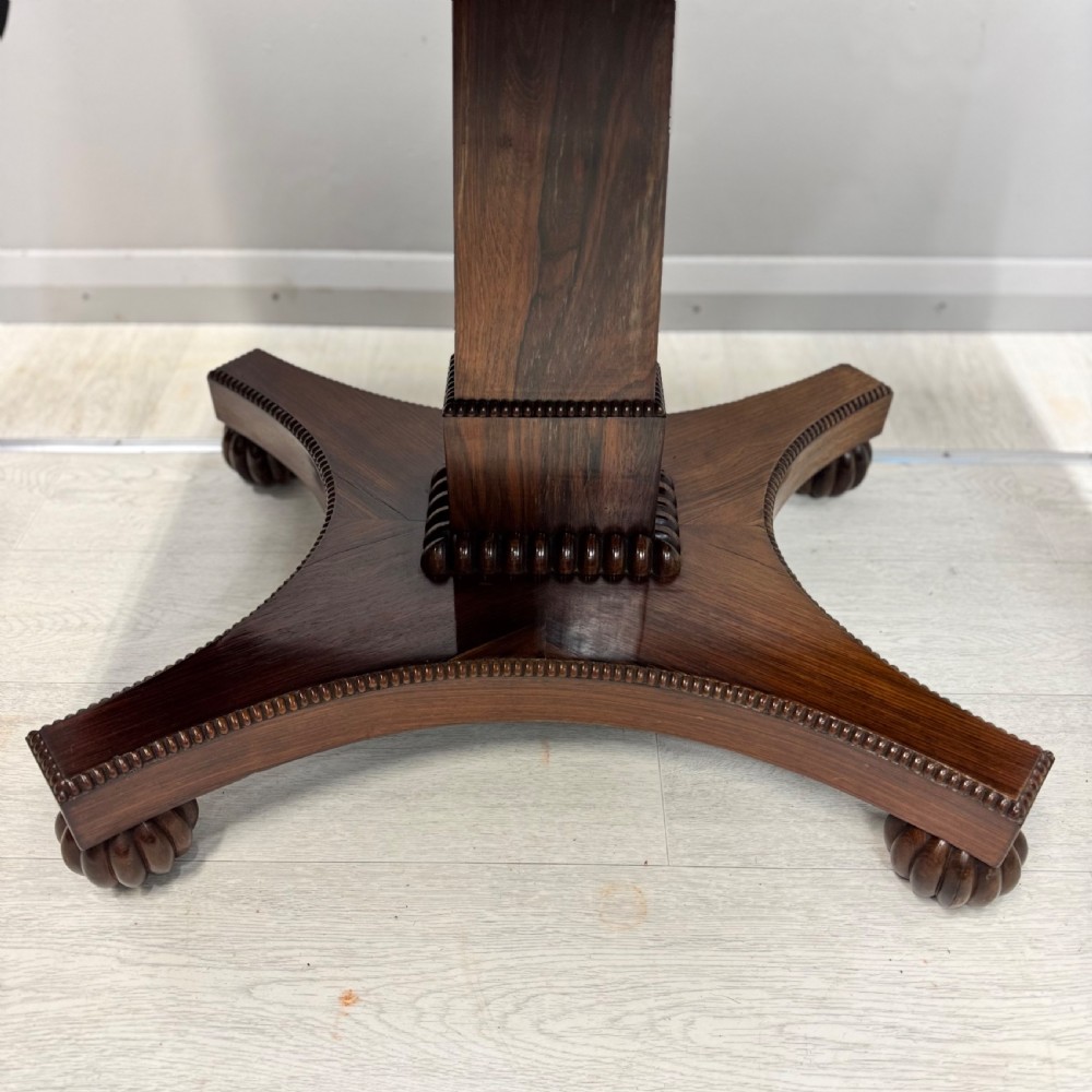 Superb Regency rosewood freestanding sofa table  View VIII