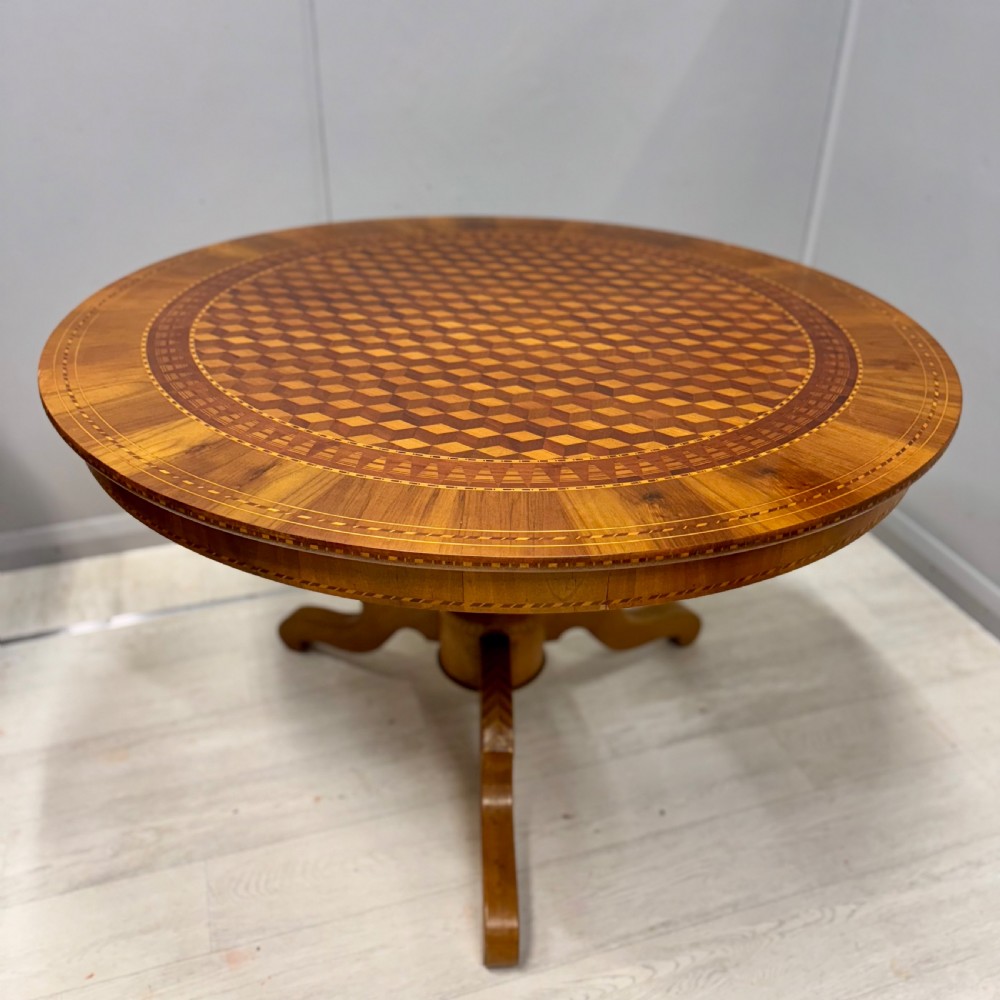 48 inch diameter round Sorrento pedestal table