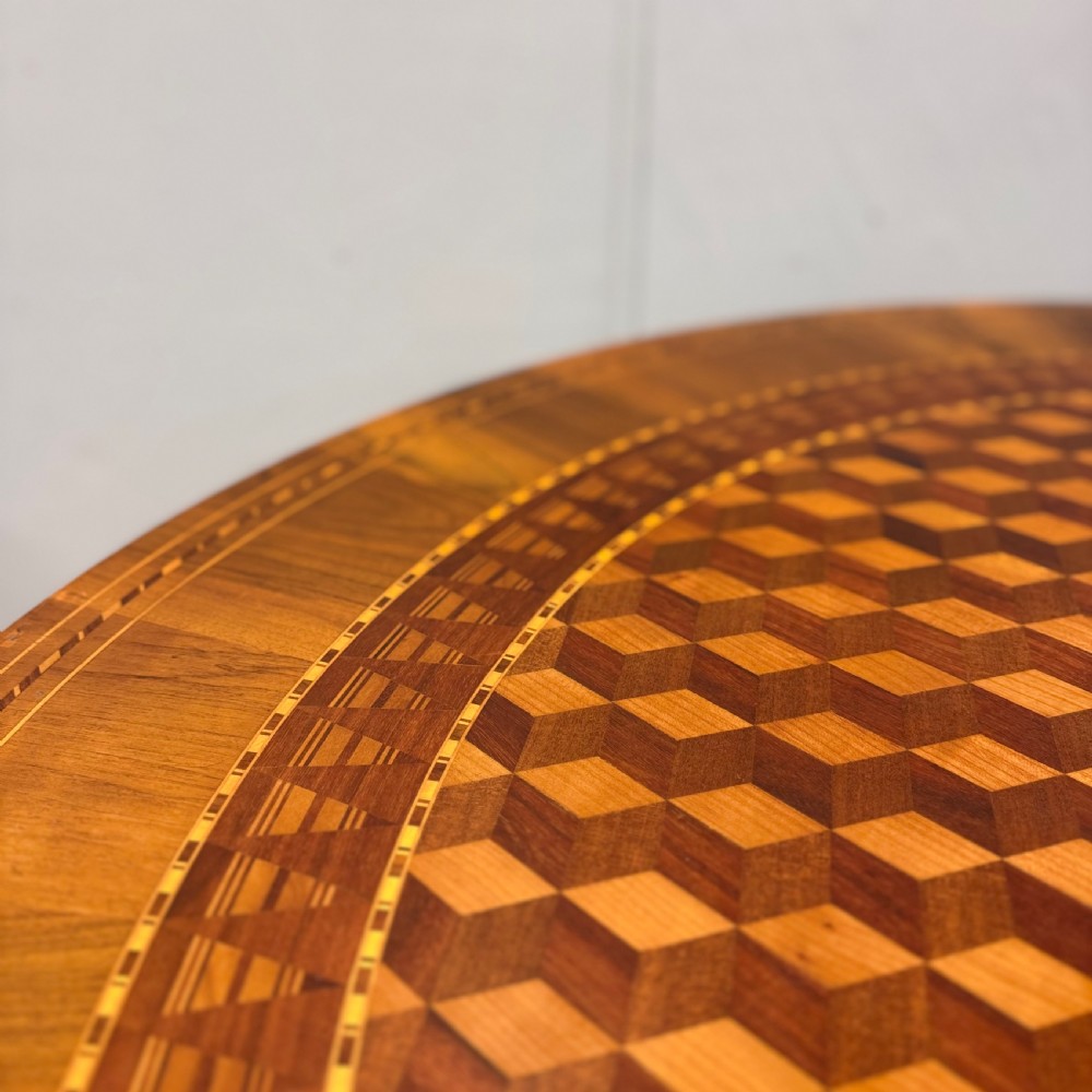 48 inch diameter round Sorrento pedestal table View III