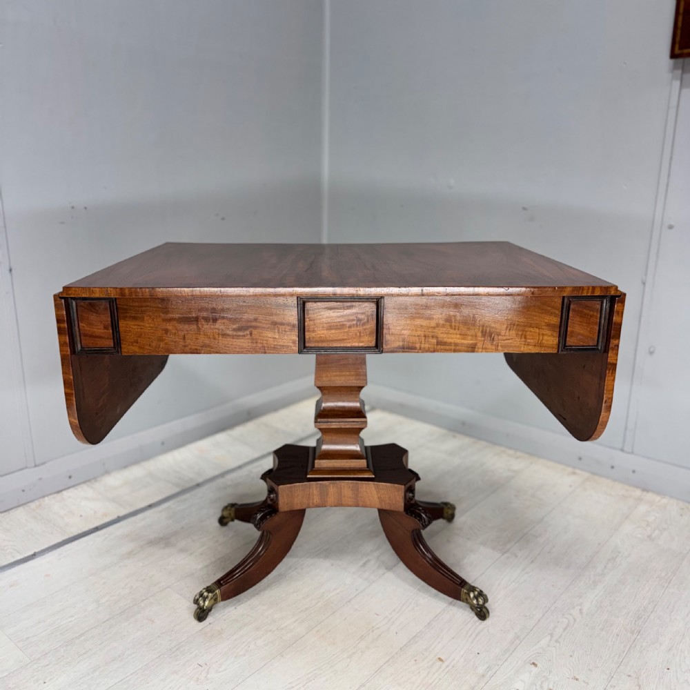 Late Georgian mahogany sofa table View III