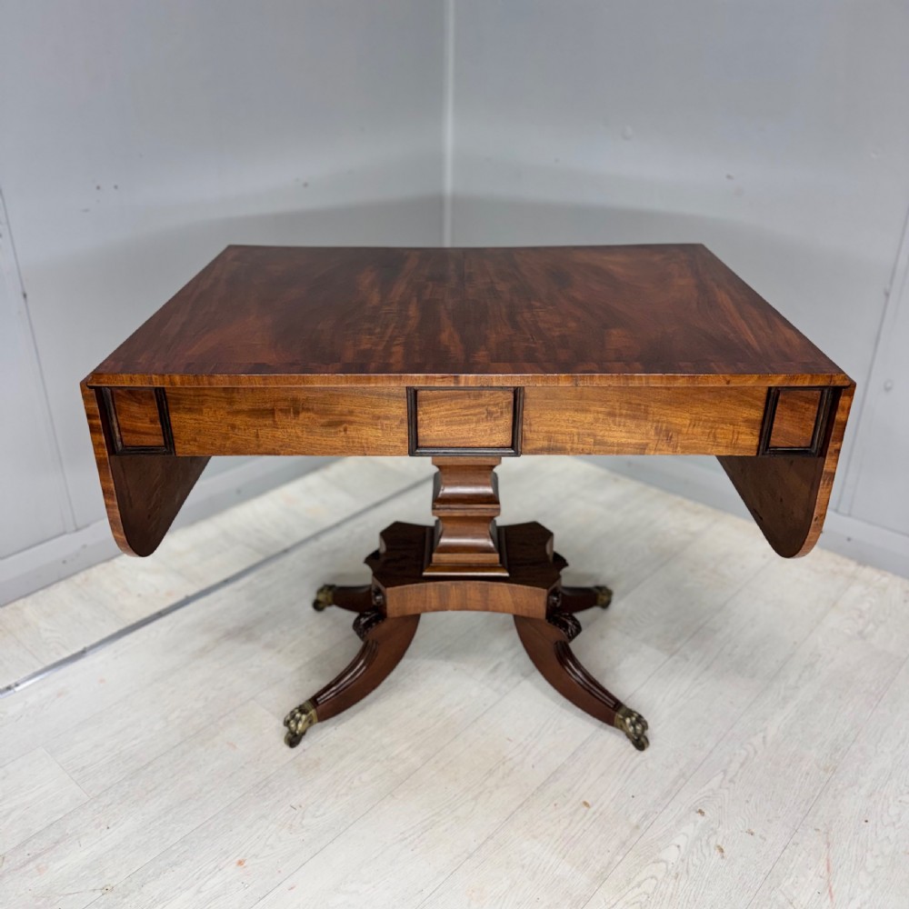 Late Georgian mahogany sofa table View IV