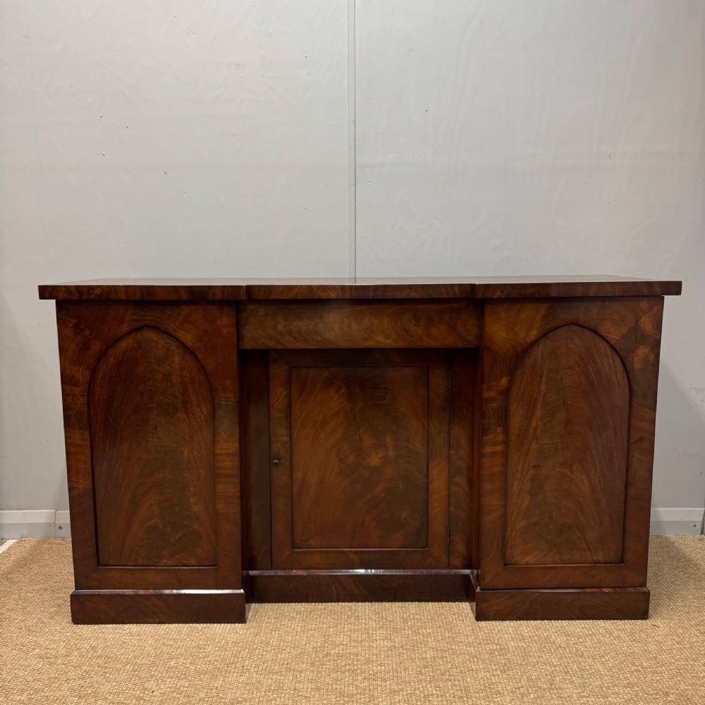 Mid size William IV breakfront sideboard
