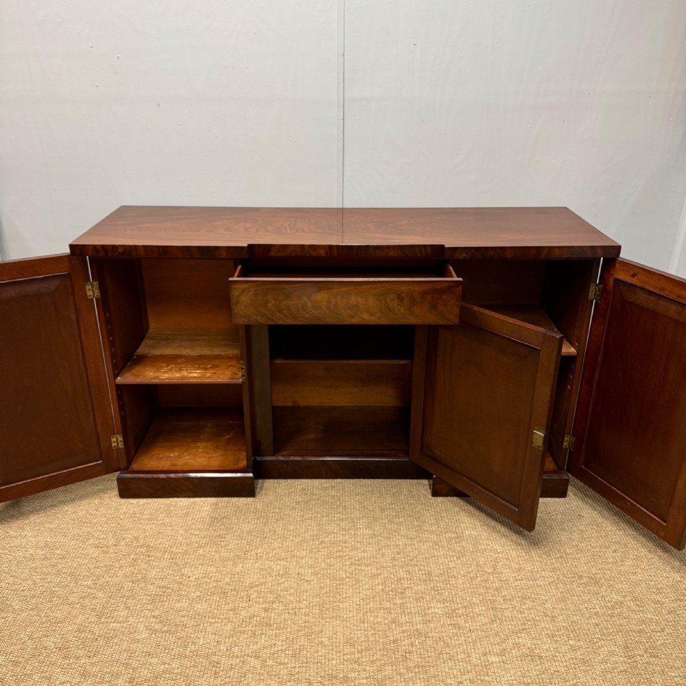 Mid size William IV breakfront sideboard View III