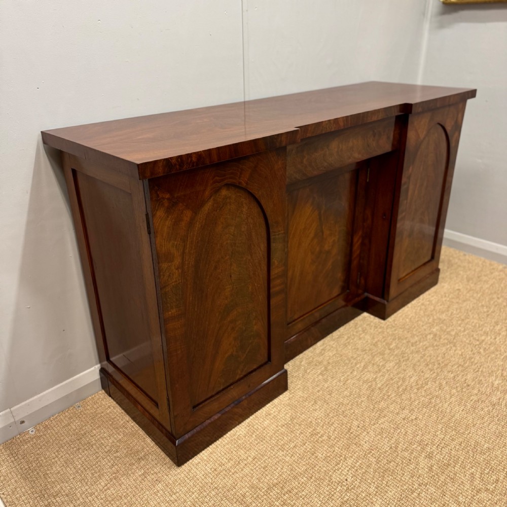 Mid size William IV breakfront sideboard View IV