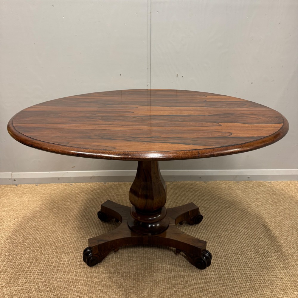 William IV Rosewood centre table 