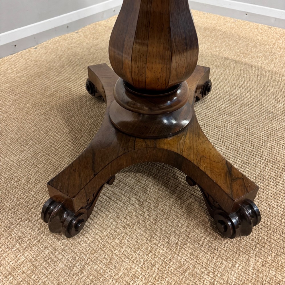 William IV Rosewood centre table  View VI