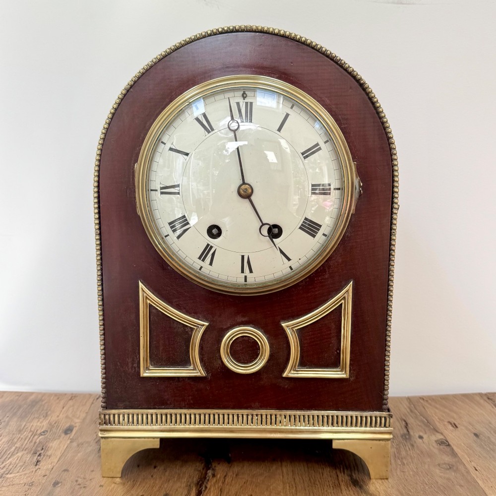 Substantial French 8 day mantle clock by Samuel Marti