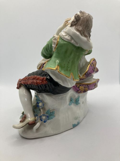 MEISSEN PORCELAIN FIGURINE 'PAIR OF LOVERS' MODEL NO 571 18TH CENTURY - ADDITIONAL PHOTO 3