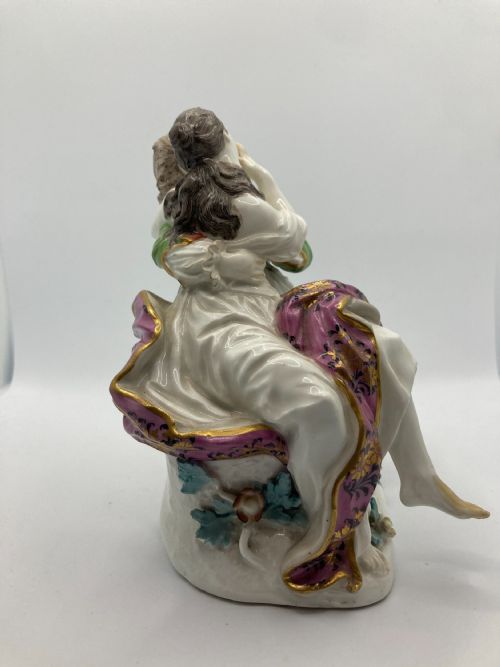 MEISSEN PORCELAIN FIGURINE 'PAIR OF LOVERS' MODEL NO 571 18TH CENTURY - ADDITIONAL PHOTO 8