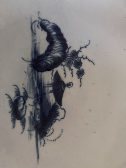 FIRST PERIOD WORCESTER PORCELAIN 'PRECIPICE' PUNCH BOWL - ADDITIONAL PHOTO 11