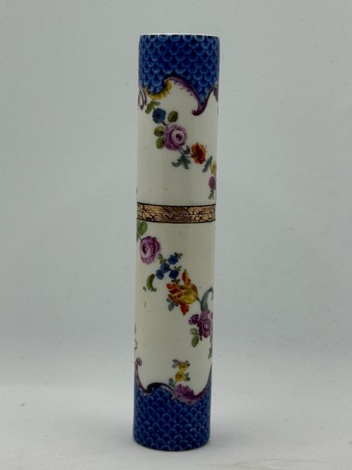 MEISSEN GILTMETAL MOUNTED ETUI BODKIN CASE CIRCA 1755 - ADDITIONAL PHOTO 7