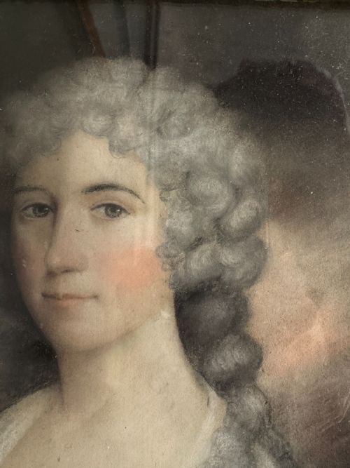 18TH CENTURY PORTRAIT OF A LADY - ADDITIONAL PHOTO 3
