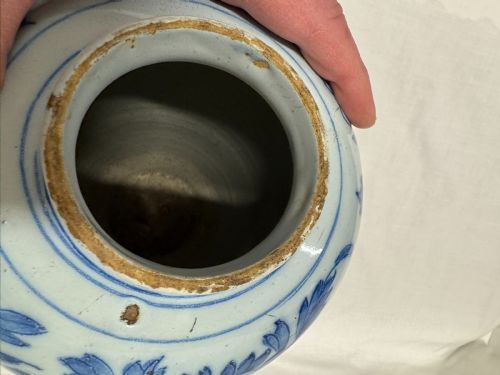 DELFT BLUE AND WHITE BALUSTER VASE - ADDITIONAL PHOTO 14