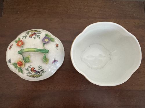 LATE 19TH CENTURY DRESDEN PORCELAIN POTPOURRI LIDDED BOWL - ADDITIONAL PHOTO 8