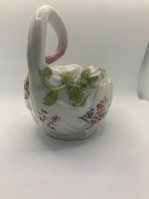 18TH CENTURY CHELSEA DERBY LETTUCE FORM SAUCE BOAT CIRCA 1760 - ADDITIONAL PHOTO 6