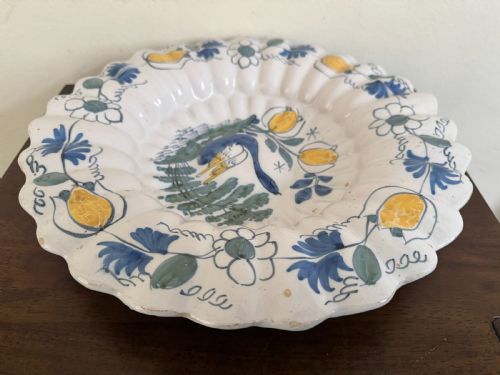 17TH CENTURY DUTCH DELFT LOBBED DISH - ADDITIONAL PHOTO 3