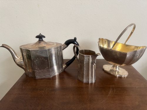 VICTORIAN SCOTTISH STERLING SILVER TEA SET GLASGOW RAIT CIRCA 1879 - ADDITIONAL PHOTO 9
