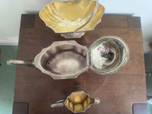 VICTORIAN SCOTTISH STERLING SILVER TEA SET GLASGOW RAIT CIRCA 1879 - ADDITIONAL PHOTO 10