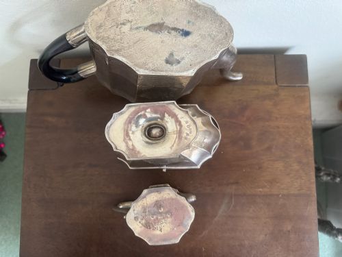 VICTORIAN SCOTTISH STERLING SILVER TEA SET GLASGOW RAIT CIRCA 1879 - ADDITIONAL PHOTO 11