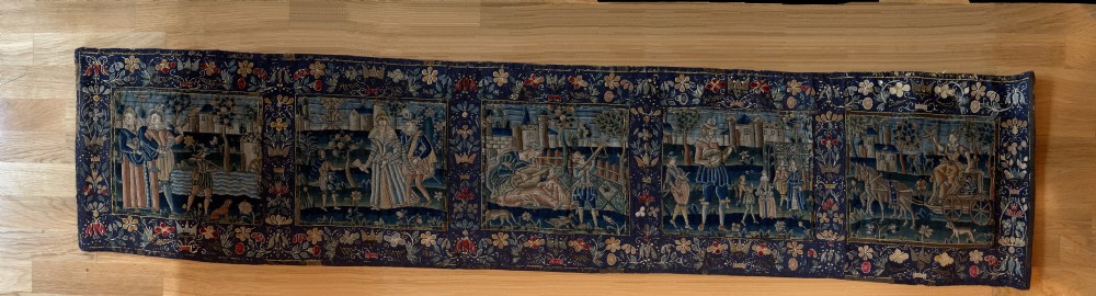 17th Century English Needlework Panel View VI