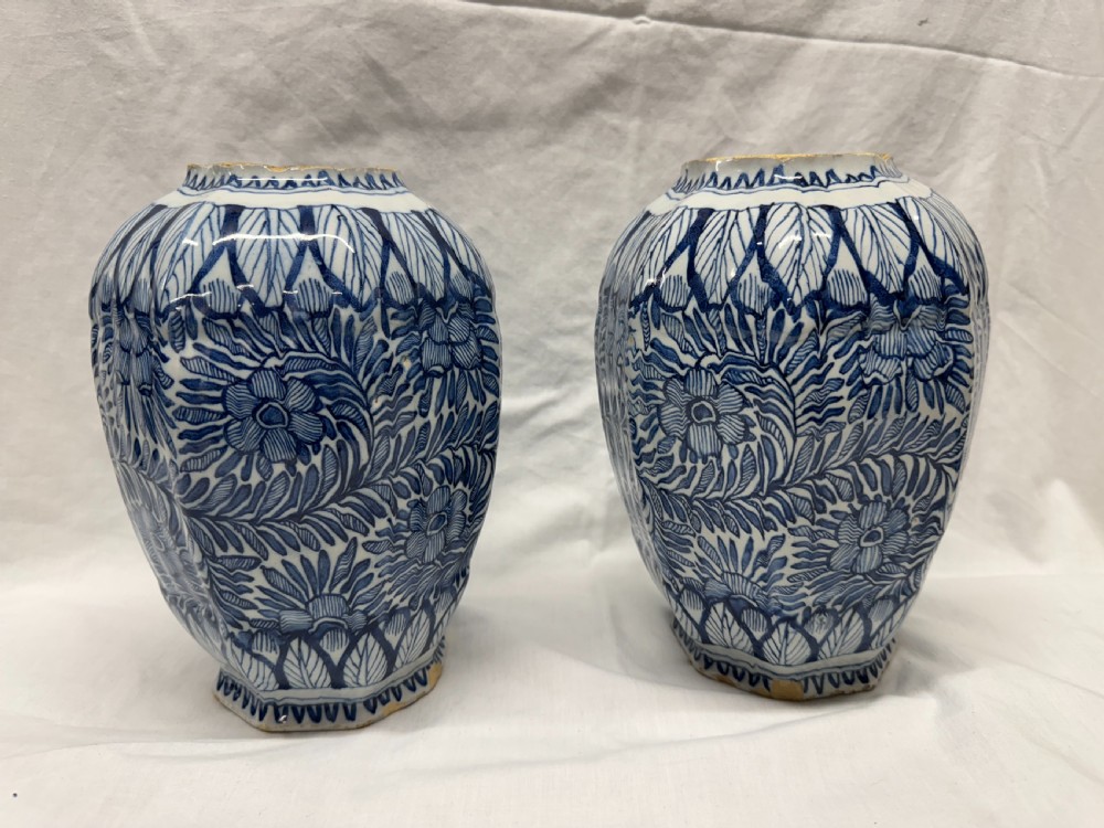 Pair of 18th Century Delft Bulb Jars View IV
