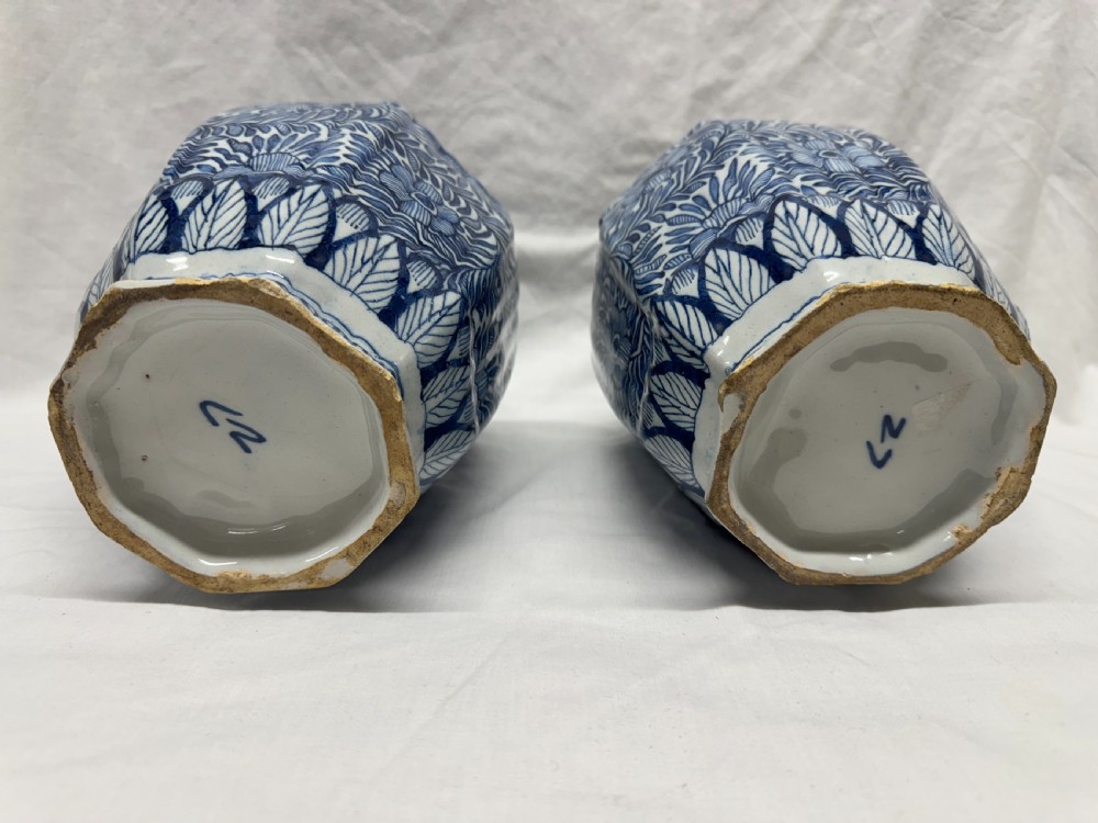 Pair of 18th Century Delft Bulb Jars View IX