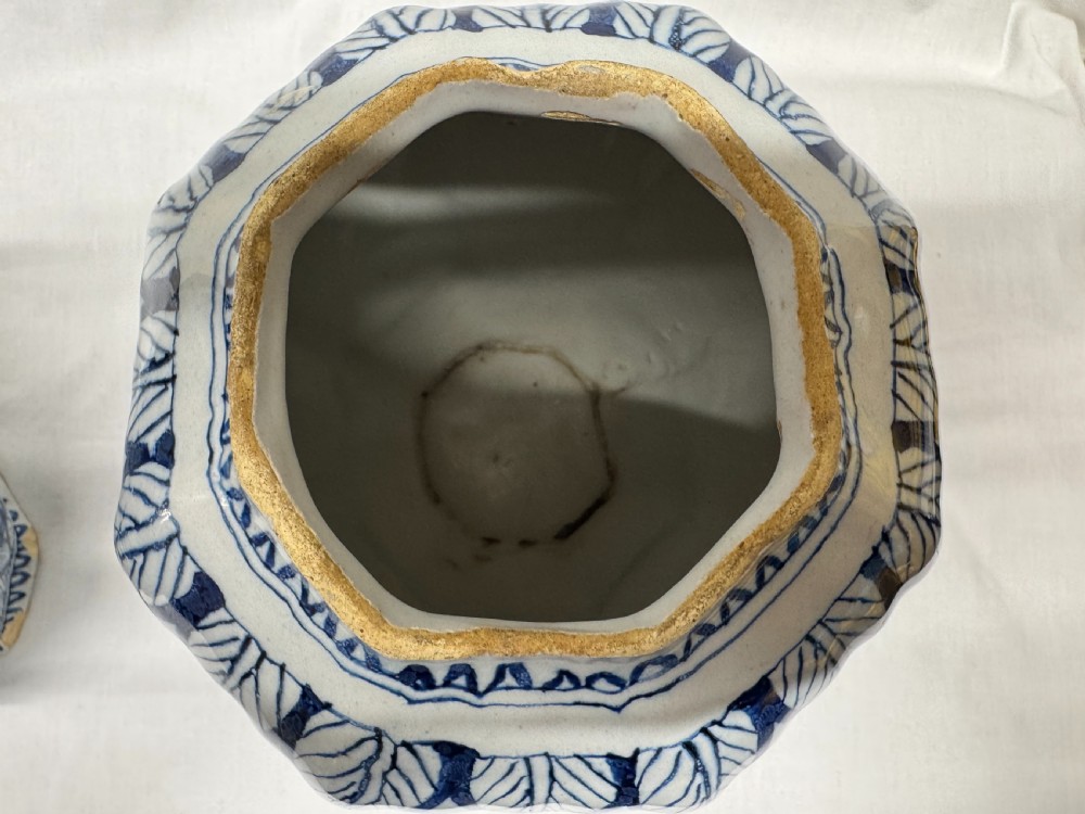 Pair of 18th Century Delft Bulb Jars View XIII