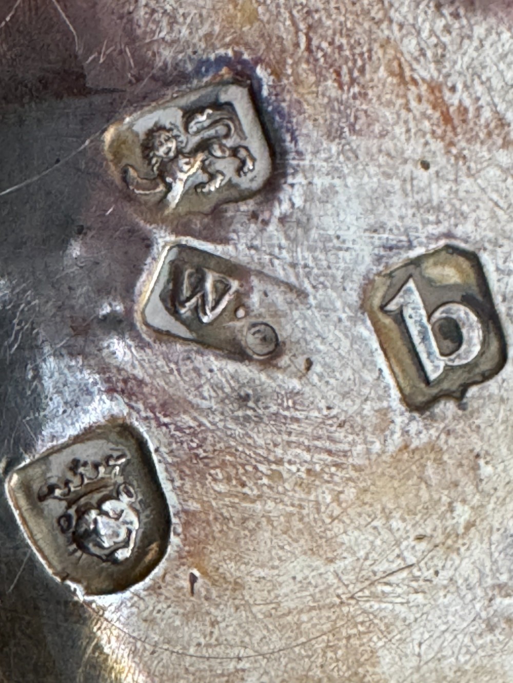 George III Armorial Silver Coffee Pot, London 1777 View VIII
