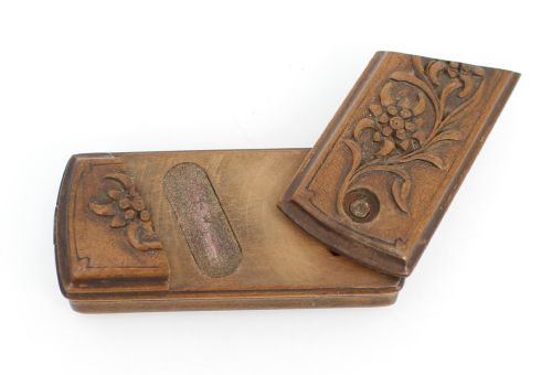 CARVED WOODEN VESTA CASE C18801910 - ADDITIONAL PHOTO 2
