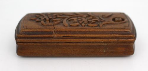 CARVED WOODEN VESTA CASE C18801910 - ADDITIONAL PHOTO 3