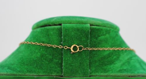ANTIQUE GOLD EGG PENDANT NECKLACE WITH RUBY AND SAPPHIRE RUSSIAN SCHOOL C18801900 - ADDITIONAL PHOTO 4