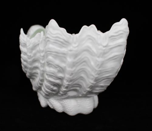 LARGE COALPORT PORCELAIN SHELL FORM SWEET DISH C1890 - ADDITIONAL PHOTO 1