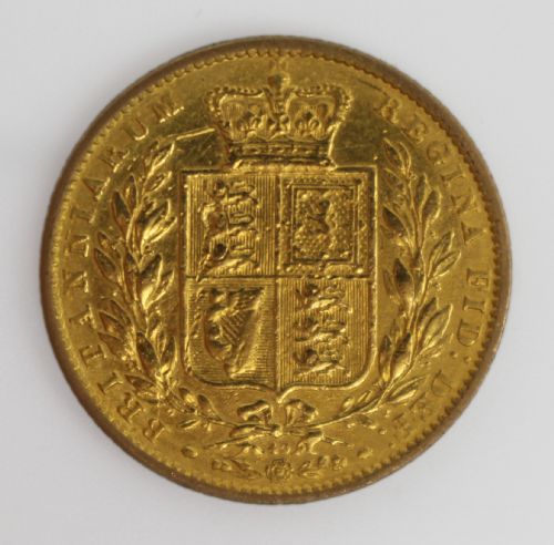 1869 QUEEN VICTORIA GOLD SOVEREIGN - ADDITIONAL PHOTO 1