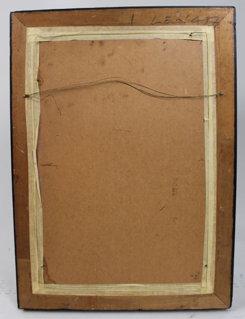 VICTORIAN FLORAL NEEDLEWORK IN GILT FRAME - ADDITIONAL PHOTO 3
