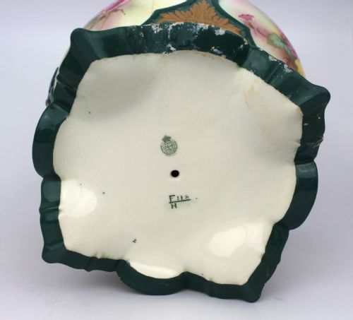 LARGE ROYAL WORCESTER HADLEY POT POURRI VASE 1911 - ADDITIONAL PHOTO 8