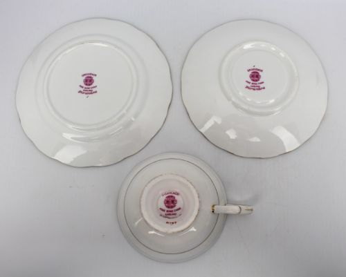SET OF 5 GROSVENOR JACKSON GOSLING HORENTINE TRIOS C1910 - ADDITIONAL PHOTO 5