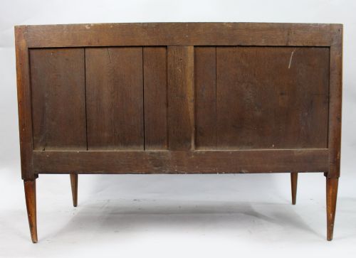 FRENCH LOUIS XVI PARQUETRY COMMODE WITH MARBLE TOP C1780 - ADDITIONAL PHOTO 11