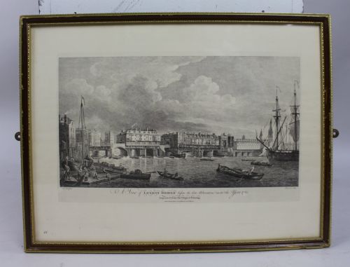 SET OF FOUR HISTORIC LONDON ENGRAVINGS AFTER 18THCENTURY ORIGINALS - ADDITIONAL PHOTO 4