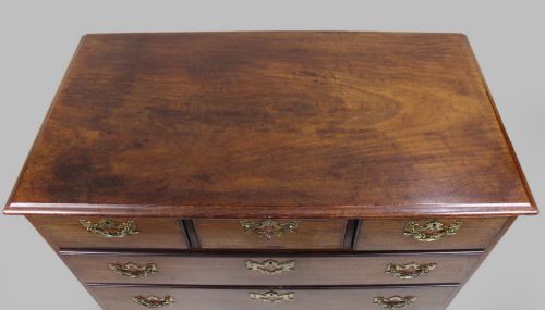ANTIQUE 18TH C GEORGE III MAHOGANY DUMFRIES HOUSE CHEST OF DRAWERS - ADDITIONAL PHOTO 7