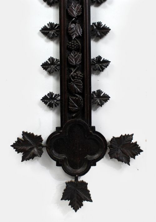 19TH CENTURY CARVED BLACK FOREST CROSS - ADDITIONAL PHOTO 8