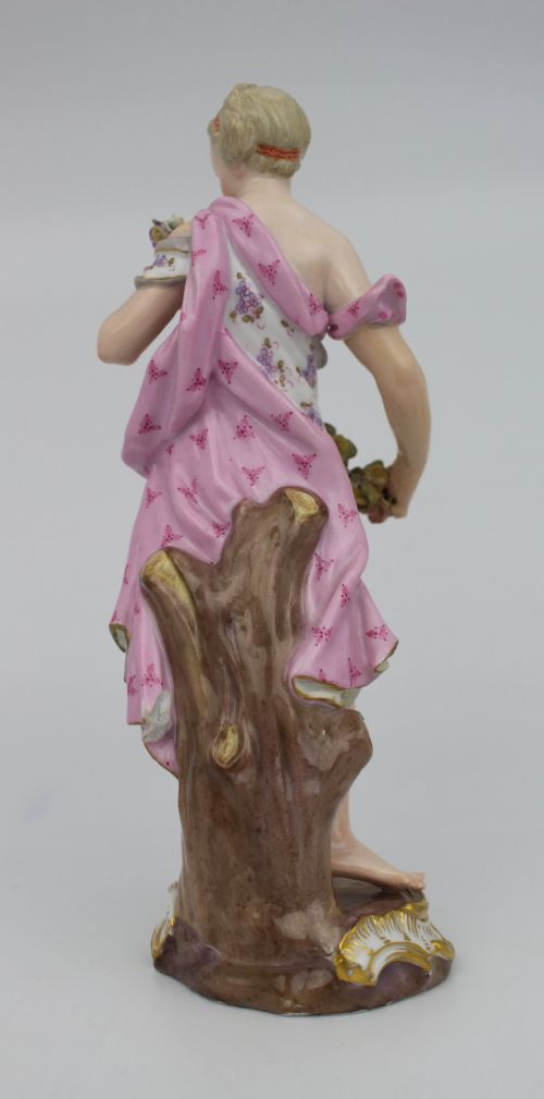 19TH CENTURY MEISSEN PORCELAIN FIGURINES THE FOUR SEASONS - ADDITIONAL PHOTO 2