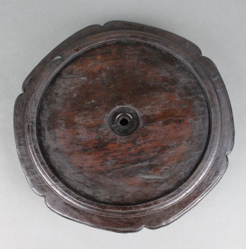 ANTIQUE CARVED CHINESE STAND - ADDITIONAL PHOTO 4