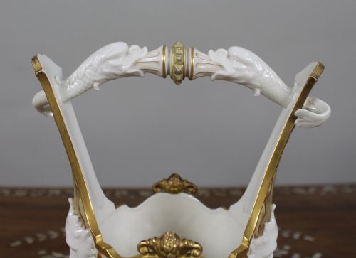 ROYAL WORCESTER EXHIBITION VASE RETAILED BY AB DANIELL SON 1884 - ADDITIONAL PHOTO 4