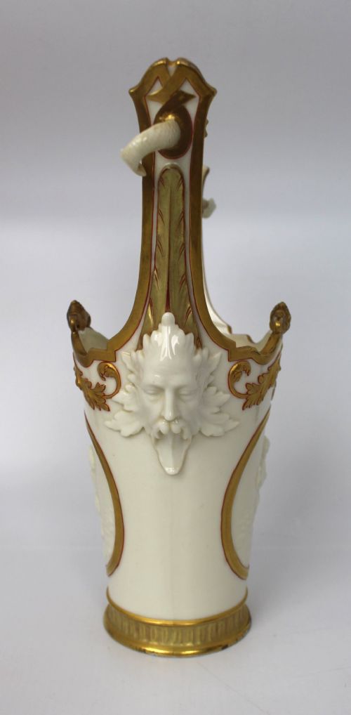 ROYAL WORCESTER EXHIBITION VASE RETAILED BY AB DANIELL SON 1884 - ADDITIONAL PHOTO 9