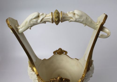 ROYAL WORCESTER EXHIBITION VASE RETAILED BY AB DANIELL SON 1884 - ADDITIONAL PHOTO 12
