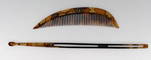 Japanese Kushi & Kogai Hair Ornament Set C.1870