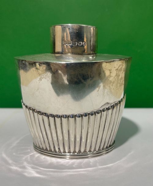 Edwardian Silver Jar by Mappin & Webb Sheffield 1909